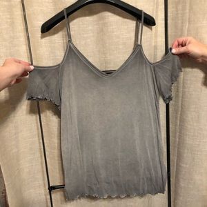 American eagle cold shoulder tank